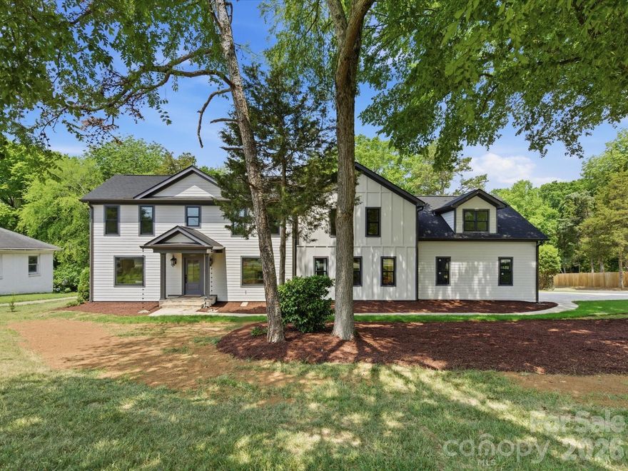 Rarely does a home offer the soul of a classic estate with the precision of new construction. Taken down to the studs and masterfully reimagined, this SouthPark area gem sits on a sprawling 1/2-acre lot featuring a private pool. The open-concept interior boasts refinished hardwoods and a chef’s kitchen with stunning quartz countertops. Designed for modern flexibility, the layout supports true multigenerational living with a coveted Primary Suite on the Main and a total of 5 spacious bedrooms in addition to a bonus room and 4.5 baths. Practicality meets luxury with two dedicated laundry rooms, two offices, a flex space, a new roof, and new HVAC, and a encapsulated crawl space. Enjoy the peace of a massive lot just minutes from world-class shopping and dining. Truly a "new" home with character you won’t find in a subdivision. Home has an additional full bathroom that can be accessed from the pool deck. Don't miss this one!
