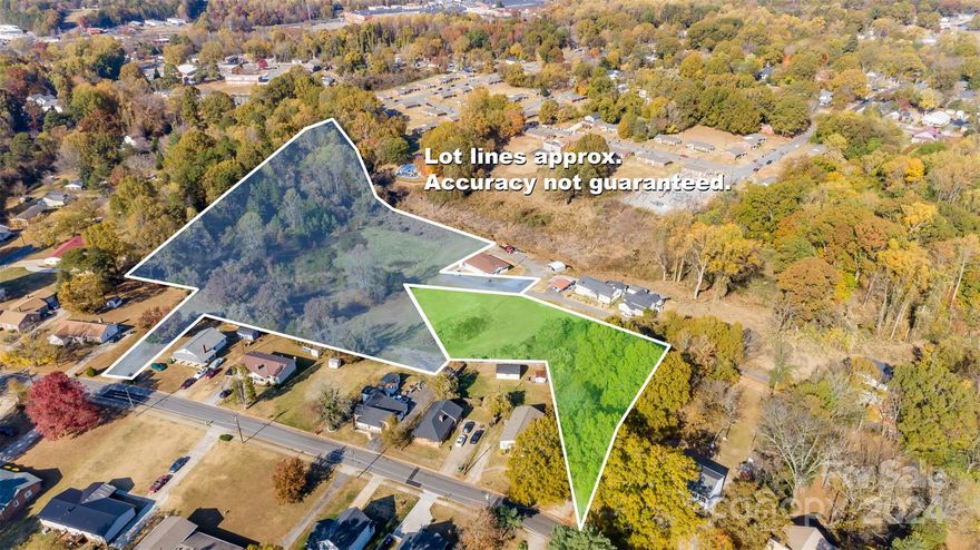 Excellent Opportunity For Development! 8.67 Acres In Mooresville w/Easy Access To Downtown, This Property Has a Multitude of Possibilities. Currently Zoned RG to Include Attached Residential Dwellings, Cottage Development, Duplex, Live/Work, Single Family, Community Center, Government Facility Center Etc... All Planned Use Must Be Approved Through The Proper Agencies Prior To Closing. All DOT Road Access Questions & Water Sewer Accessibility Will Need To Be Addressed Prior To Closing. Acreage Consists of 2 Parcels 7.45 Ac Tract on Kelly Ave & 1.22 Ac Tract on W Catawba Ave Being Sold Together For A Total of 8.67 Acres! Don't Want To Develop Then Come Build Your Dream Home Today.