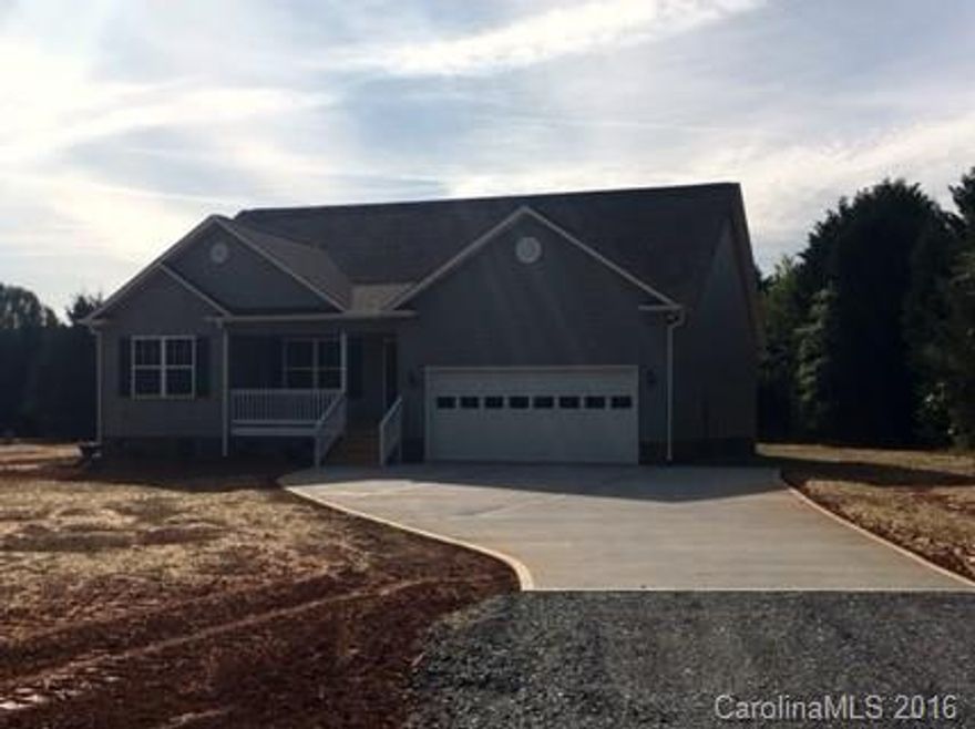 New Construction in USDA area! Hardwoods in main living/kitchen areas, granite, 3B/2B, covered back porch, and attached 2 car garage all on 1 acre with some trees! Rock Hill address but York schools and close to York Prep Academy.