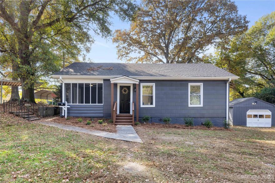 Welcome home to the cutest remodeled 2 bed and 2 bath home. Conveniently located less than a mile from Downtown Mount Holly! 2021 roof, 2023 HVAC, turn key and ready for its next buyer! Large lot, fenced in, detached garage, loaded with updates! Don't miss this opportunity!