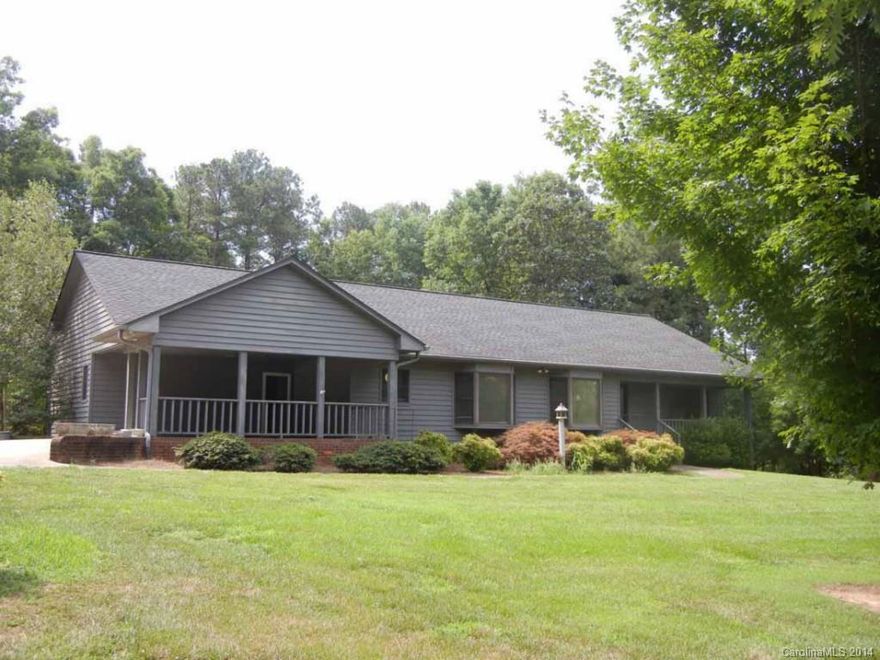 Custom built 1-story home with a large basement. Ideal for handicap with stair elevator to basement, low reach cabinets and countertops.  Lovely sunroom off the living room.  Nice brick fireplace and built-in shelves in the living room.