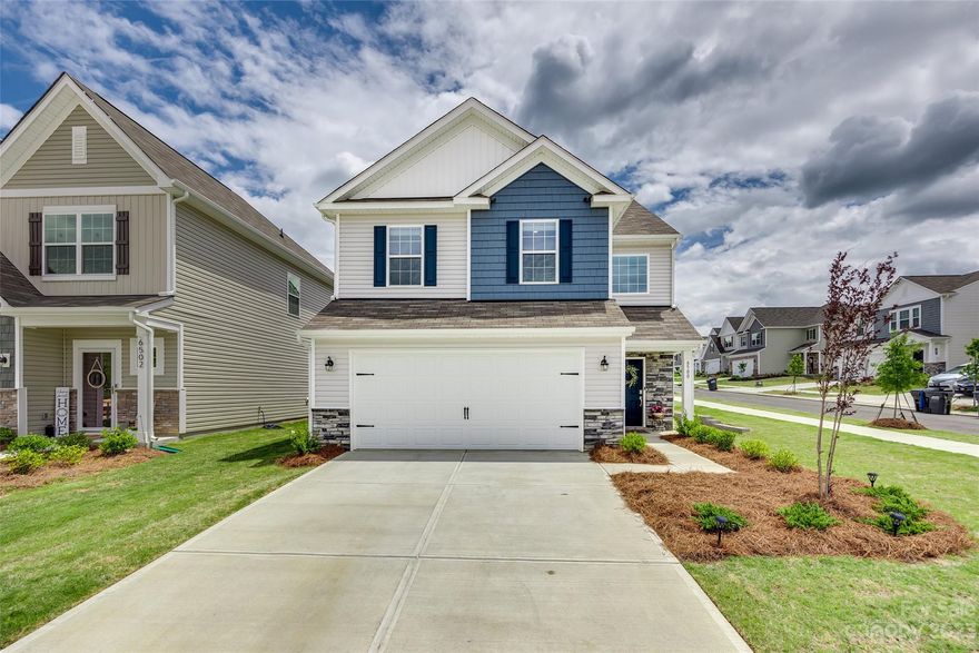 WOW!! Great opportunity to own a brand new home, on a corner lot, with seller upgrades by summer! This Westover plan by Lennar is sure to impress with its open layout, LVP flooring, spacious bedrooms, and a nice sized loft. Gourmet kitchen with island, quartz counter tops, SS appliances, gas range, tile back splash. Awesome community features including two resort style pools with splash area, clubhouse, fitness area, walking trails, playgrounds. Walnut Creek Park includes soccer fields, baseball fields, tennis courts, and a pond. SELLER UPGRADES: custom blinds, custom closet systems, freshly painted throughout, white vinyl privacy fence, SS kitchen fridge with built in Keurig system, and a custom drop zone! Must see!