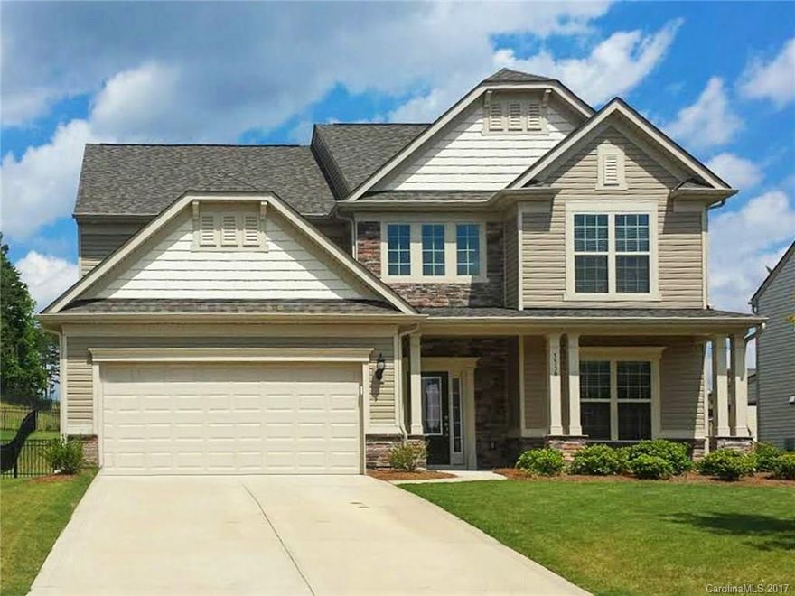 Prepared to be impressed! This home has it all! Open concept on main level, w/ granite countertops and stainless appliances in kitchen! Custom built-ins and gas fireplace in great room. Large master suite, with dual vanity and huge w/i closet. Fenced back yard with covered patio in rear of home, perfect for entertaining. Convenient access to Ballantyne area, but offers lower SC taxes and Indian Land schools! This one won't last long!!