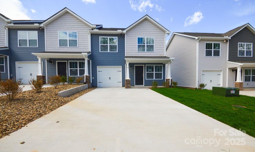 Welcome to ABERDEEN PLACE!! An urban community bustling with energy located in Asheville, NC and just a short trip to Downtown – with countless restaurants, entertainment venues, and art museums. These low maintenance town homes feature 1,375 sq feet of living space, including 3 bedrooms and 2.5 baths. The kitchen has beautiful countertops, tile backsplash, ss appliances and washer and dryer. With vinyl plank flooring and included blinds, this townhome is ready for you to move in and enjoy low maintenance living! The 1 car garage offers storage space and convenience. *Home features are subject to change without notice. Internet service not included. Sq footages are approximate*