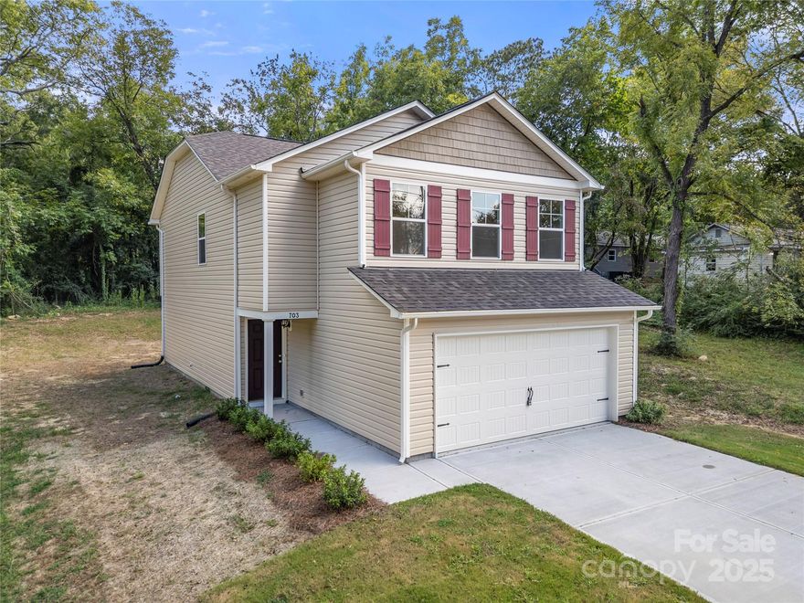 Up to $7777 in seller paid closing costs with preferred lenders and preferred closing attorney. This new construction, move-in ready 4 bedroom, 2.5 bathroom home with a two car garage is sure to impress you.  From the soft close cabinetry to the stainless steel appliances and luxury vinyl plank flooring the builders have created a beautiful space to live in and entertain in. Kitchen features a breakfast island and large pantry, open to great room, which leads to backyard patio. The primary suite is spacious with an en-suite bath and walk in closet.  The secondary rooms are well sized also, sharing a full bath with dual vanity. Laundry up. Powder room off kitchen with drop zone off garage. Convenient to shopping, dining, downtown Lancaster and Charlotte. Make your appointment to see your new home today!