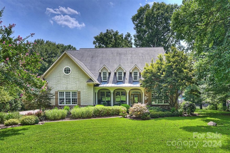 Stunning Waterfront Home on Lake Norman Welcome to your dream home on the serene shores of Lake Norman! This exquisite property boasts over 4,000 square feet of luxurious living space, perfectly situated on a private lot Enjoy ample space with multiple living areas, including a family room with a fireplace, a formal dining room, sunroom, loft and large Kitchen. The home features generously sized bedrooms, including a lavish master suite with ensuite bathroom and walk-in closet. Additional bedrooms are perfect for family and guests. A spacious three-car garage provides plenty of room for vehicles and storage, ideal for car enthusiasts or those needing extra space.
Step outside to your covered dock perfect for boating and fishing, and a charming gazebo for relaxing or entertaining guests while enjoying the stunning lake views.Nestled on a secluded lot, this property offers unmatched privacy and tranquility, making it a perfect retreat from the hustle and bustle of everyday life.