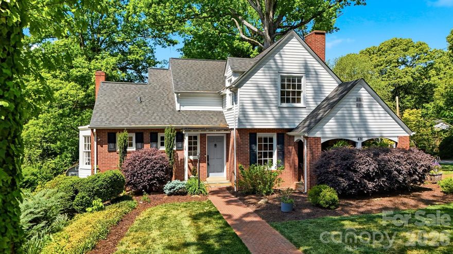 Talk about curb appeal!! Enjoy an incredible location in this three-level home in Hillcrest offering four bedrooms, 3.5 baths, and situated within walking distance to downtown Hickory, Oakwood Elementary, and several city parks! The main level offers a large living room with fireplace and adjoining dining area opening onto the updated kitchen with gas range, stone countertops, and adjacent laundry room right where you need it. The main level is completed by a welcoming foyer with convenient half bath and a sunny study/office area. Upstairs, you'll find three bedrooms, including a primary suite with private bath and double closets, both with custom closet systems. The second and third bedrooms also have custom closets and share access to a hall bathroom. The basement level features a spacious rec room and 4th bedroom suite with full bath, plus plenty of storage space. Outside, enjoy 0.36 acres of lush green lawn, mature trees, and beautiful landscaping.