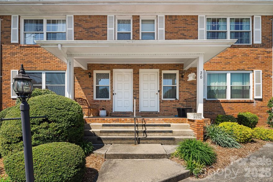 Immaculate light-filled condo in the beautiful Colonial Manor Community. Inspection available upon request. Just minutes from downtown Hendersonville and all it has to offer. This lovingly maintained main-level unit features beautiful engineered wood flooring, a large kitchen, and large closets. The home also features laundry inside the unit, and the HOA provides water, sewer, landscaping, and trash pickup. If you're looking for low-maintenance living close to town, this one is a must-see!