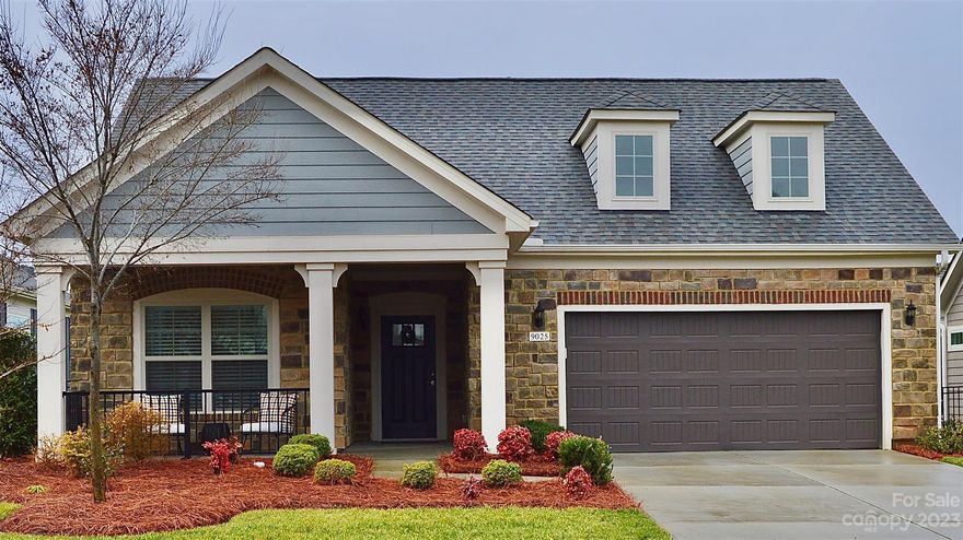 Convenient to shopping and interstate, this 2 bedroom 2 bath with an additional flex room and a storage room located in a small 55+ community of only 87 homes is ready for its new owners. The large primary suite has a true walk in shower that is zero entry.  The kitchen includes quartz countertops and is open to the living and dining areas. Entry from the oversized garage and courtyard entry are equipped with concrete threshold ramps making them a breeze for anyone to enter and exit! Both baths are furnished with bars in showers and comfort height toilets. 
This home also features a sprinkler fire suppression system and 8 solar panels on rear roof.
HOA includes lawn care outside of the individual courtyard, termite and pest control, clubhouse, fitness center, walking trails and social activities!