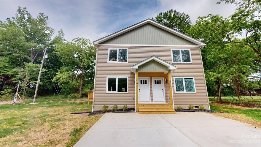 Currently under construction and ready in 60 days, this duplex consists of 2 units side to side. Each unit features w 3 bedrooms, 2.5 baths,  an open floor plan that has the kitchen leading to the  living room. Each side has separate utilities which makes it a great rental property or owner occupied home. Live on one side and rent the other for extra income from a tenant and have your mortgage paid for you! Estimated rent per side is $1600 per month. LVP flooring throughout the 1st floor and carpet on the 2nd floor. New appliances included such as electric stove, dishwasher and microwave. Large yard space with separate patios. As well as parking spaces for a total of 4 cars. Be the first to own this brand new duplex! Completion of construction this November 2023.