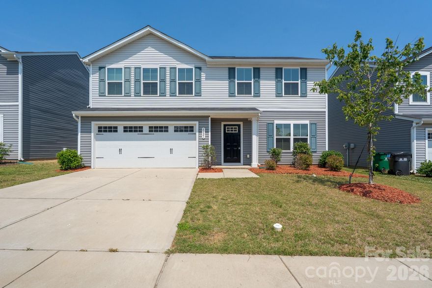 Welcome to this smartly designed, spacious, 4 bedroom, 2.5 bath home built in 2020, offering approximately 1900 sqft of living space. Step into this beautiful freshly painted home with a fabulous LVP main floor (except the flex space) connects living, dining, and kitchen areas ideal for daily living and hosting.  Upstairs bedrooms are thoughtfully situated, offering privacy and quite away from the main living space. Kitchen features include stainless steel appliances, granite countertops, and plenty of popular white cabinetry. Plus, it conveniently leads out to a wonderful private back yard with enclosed white fence. Must see!!!.