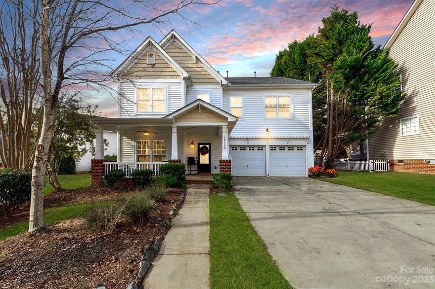 Welcome to your dream home in the coveted Oakhurst community of Cornelius. This stunning 4-bedroom, 2.5-bathroom residence offers spacious living with a thoughtful open floor plan. Main floor boasts wood floors & a generously sized kitchen, perfect for entertaining and everyday living; a formal family room/office area, dining room, and oversized family room with access to backyard! Upstairs, a versatile loft space awaits, providing additional living or work-from-home options. The primary suite is a true haven, feat, a generously sized bedroom and an en suite bathroom for added luxury & privacy. The bedrooms are a retreat of their own, boasting three more large bedrooms with walk-in closets. Home features NEW carpet, NEW wall paint, NEW water heater, 2-car attached garage w/ keypad access. Embrace comfort & style in this meticulously maintained residence. Play outside in the lush grass backyard with private patio. Low maintenance!  Enjoy the convenience of being near shopping.