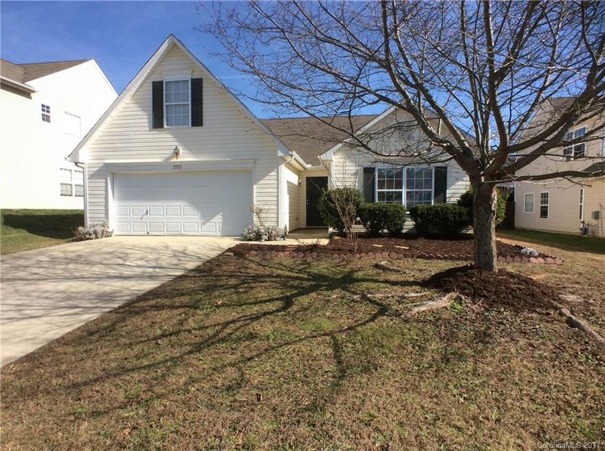 Special: 2 weeks free rent w/move-in by 2/28/2017! Charming ranch in popular community offers split bedroom floor plan, along with a bonus room over the 2-car garage. Vaulted ceilings and lots of natural light make this home feel even more spacious. The kitchen includes a pantry and a breakfast area. The master bedroom is roomy and includes a bath with an extended vanity and a combination tub/shower. The two guest bedrooms share a full bath. Enjoy the patio and large backyard!