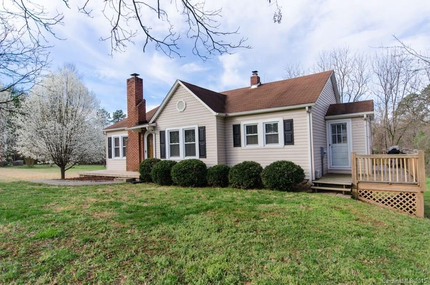 Adorable home with partially finished basement for $114,900!  Upstairs you will find two bedrooms and one full bath, as well as, the living room, dining room, laundry and kitchen.  Downstairs is one large room/bedroom and a half bath.  Downstairs has new laminate flooring and a separate entrance. Newer windows!