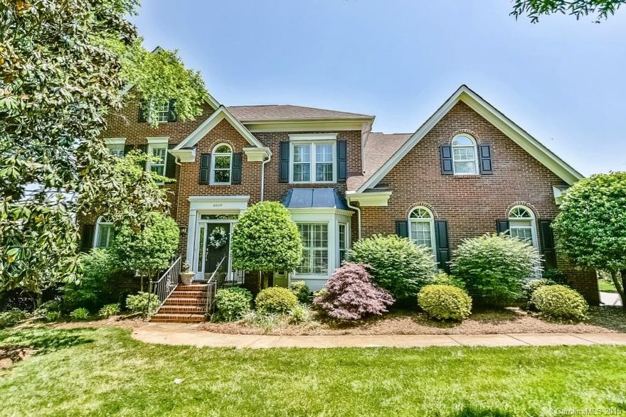 Fantastic home w/ Incredible Kit w/ custom cream cabinetry, granite, SS appls, gas cook top, island & desk. Hwds on main, custom moldings, Butler's pantry, dual staircases & plantation shutters. Spacious MB w/double tray ceiling & stunning renovated Bath w/new cabinets, granite, air tub, tile & glass enclosed shower. Large, flat backyard w/deck & play set that remains! Side-load garage, full front irrig & zoned irrig in back.