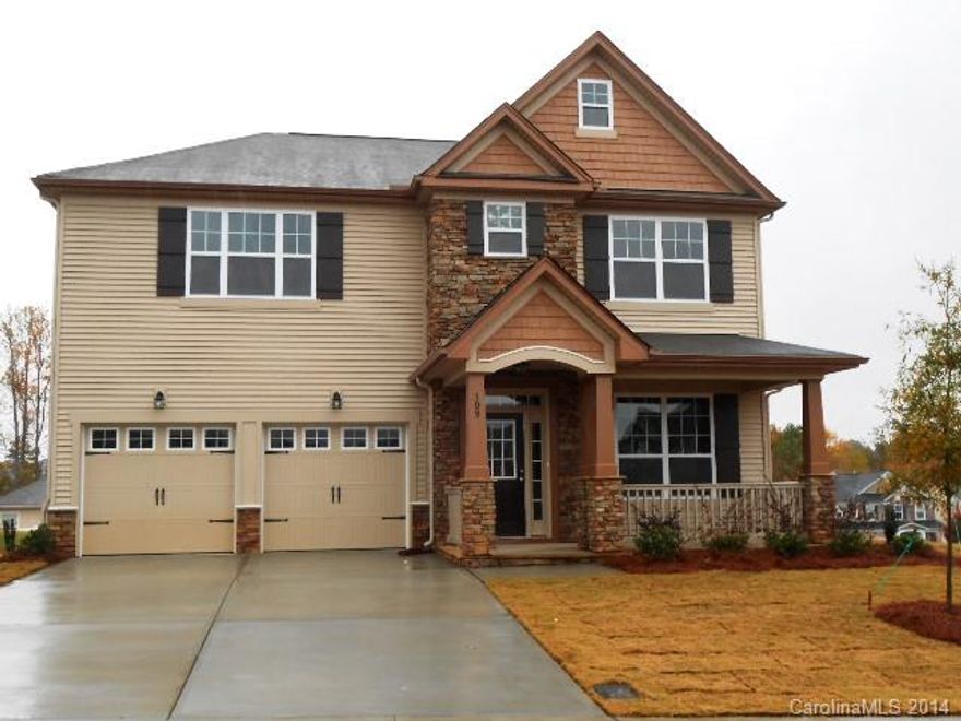 LIKE NEW 2-story built in 2013 in Waterlynn! Over 2,700 sq/ft including hardwoods on main level, Great Room with fireplace, Formal Dining, Kitchen with granite, Sunroom, 2nd Bedroom on main and Master Suite upstairs with garden tub. Enjoy the Front Covered Porch and Rear Patio. Walk across the street to the playground and take advantage of the community pool. Convenient to I-77, Lowe's Corporate and LKN Regional Hospital. No Smoking and Pets are conditional with a non-refundable pet fee.