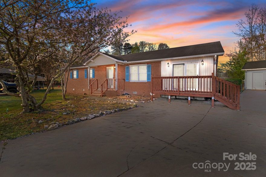 Welcome to this beautiful brick home in the heart of Granite Quarry! This spacious 3-bedroom, 3-bathroom home offers 1400 square feet of comfortable living space and sits on a generous .52-acre lot, providing plenty of room for outdoor activities and privacy. With hardwood floors throughout the living areas, a bright and airy kitchen, and large windows that allow natural light to fill the space, you’ll instantly feel at home. The master suite comes with its own private bathroom, while the additional bedrooms are well-sized with ample closet space. Outside, the expansive lot provides both a large backyard and a great space for gardening, outdoor dining, or even creating your own personal retreat. Conveniently located near local shops, parks, and schools, this property offers the perfect balance of suburban tranquility and access to amenities. Whether you're relaxing indoors or enjoying the fresh air on your .52-acre lot, this home truly has it all! HOME TO BE PROFESSIONALLY MEASURED