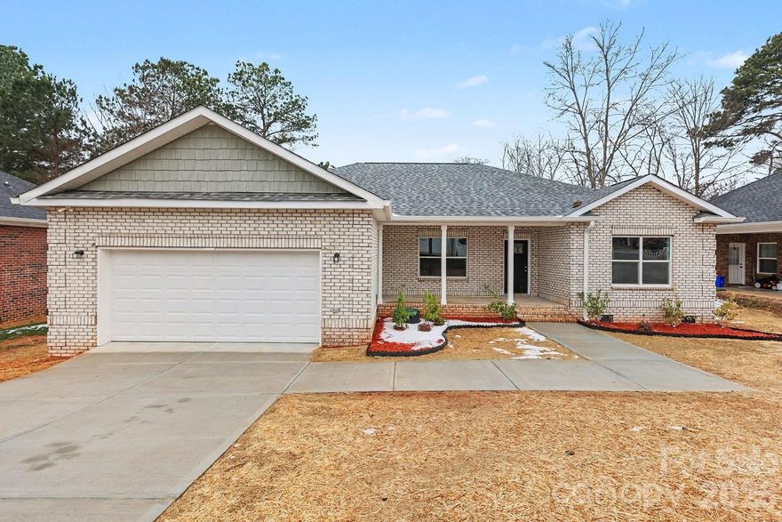 This brand-new home is located in the Ole Eastpointe Subdivision, which features three bedrooms, two full baths, and a spacious two-car garage. The open floor plan is designed for modern living, featuring LVP floors throughout the main areas and cozy carpet in the bedrooms. Enjoy outdoor living with a large deck and a welcoming covered front porch, plus so much more to make it your own. Previous list price was based on buyer completing the unfinished construction and the recent Price adjustment reflects the construction progress.