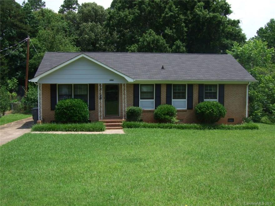 Nice full brick Ranch home. 3/1.5. New carpeting. Fenced yard, .7 acres - yard goes beyond fence. Attic storage. Refrigerator and washer/dryer included.