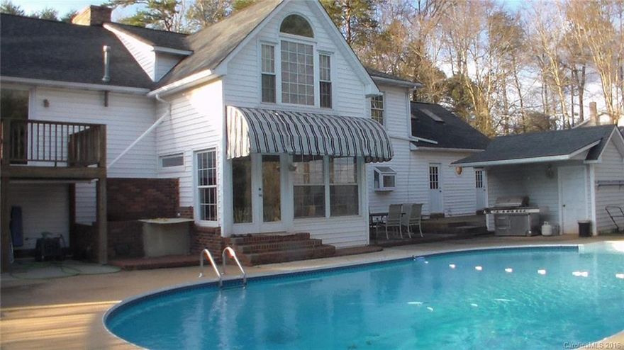 Enjoy the Peace in this beautiful home with swimming pool!  Large corner lot with trees. Award-winning Clover School District.  HVAC (2) in 2012, Electric (invisible) Fencing 2013, Pool pump 2015, Salt sytem 2014, Kitchen appliances 2012, Kitchen & a Bathroom upgraded in 2012, Bot & Cleaning sytem for pool 2013.