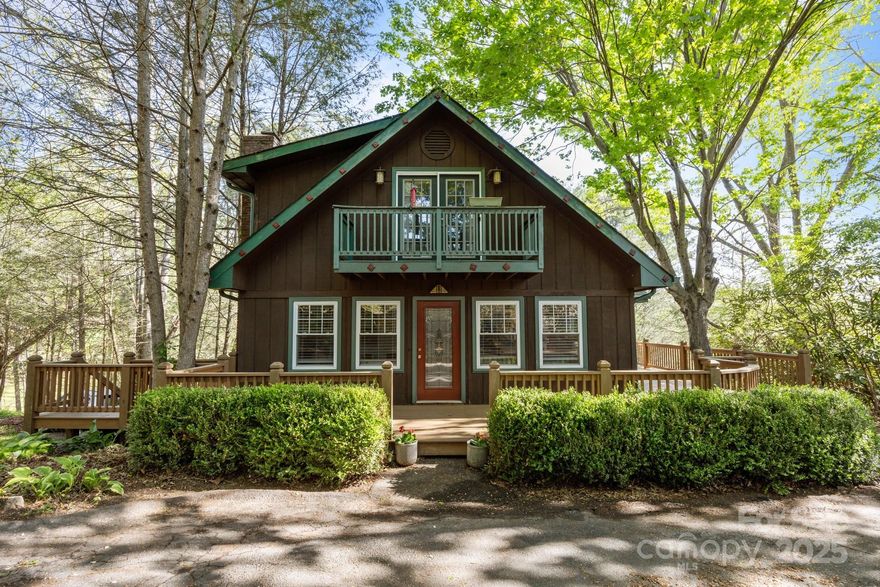 **Sellers are motivated to sell.**
Charming A-frame home tucked in the heart of the mountains-your perfect escape to peace and nature.  With its classic design and warm finishes, this cozy retreat offers year-round comfort and charm.  Minutes away from I-40 and in between Waynesville and Canton.  You aren't going to want to miss this beautiful home!!