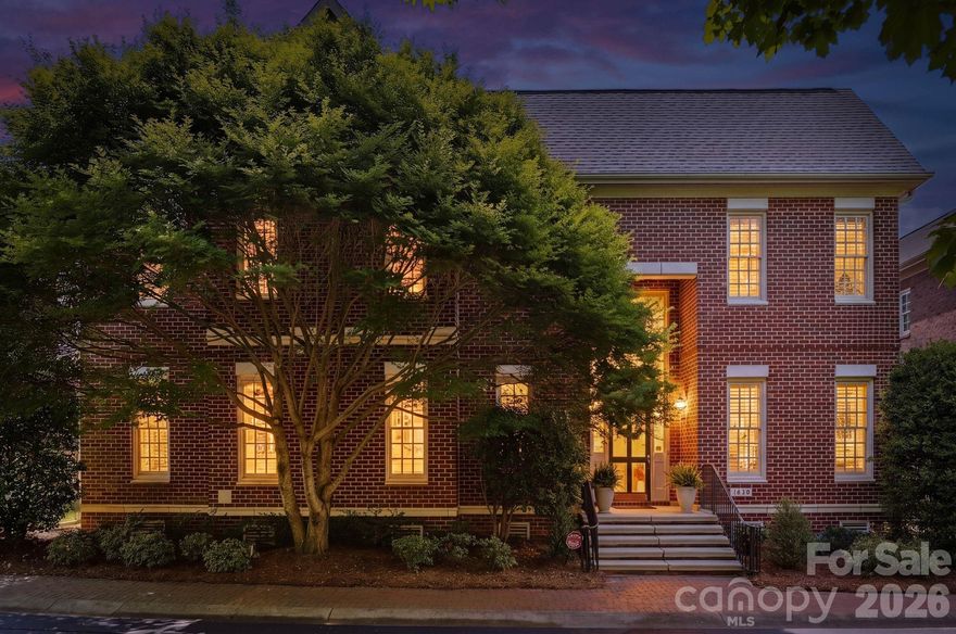 Located in the highly sought-after Carmel Crescent neighborhood, this home offers a traditional, timeless feel with a perfectly sized layout ideal for downsizing. Plantation shutters are featured throughout. The two story foyer welcomes you alongside a formal dining room which connects into the kitchen, breakfast area, and family room with built-in cabinetry and gas fireplace. The convenient primary suite on the main level includes a walk-in closet, dual vanity, and a large soaking tub, along with main-level laundry for added ease. Upstairs, you’ll find two additional bedrooms, each with adjacent baths, plus a versatile bonus room with added doors for privacy and a beverage refrigerator—perfect for a home office or additional gathering space. There is also abundant walk-in attic storage. Access the outside through French doors in the breakfast area to a beautifully designed outdoor space featuring a grilling station with sink, a two-tiered stone patio, and lovely landscaping.
