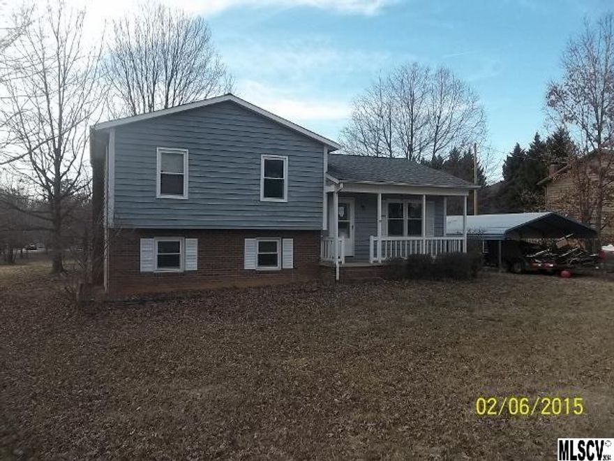 Large level lot, house needs updates and repairs.  Detached carport and small storage building in back yard. Unfinished basement has partial bath added-no record of permits at Caldwell County.  Buyer must verify all systems, building compliance, etc.-Sold as is.  Seller requires that potential buyers execute Seller's Disclosure and submit with any offer in order to be considered.