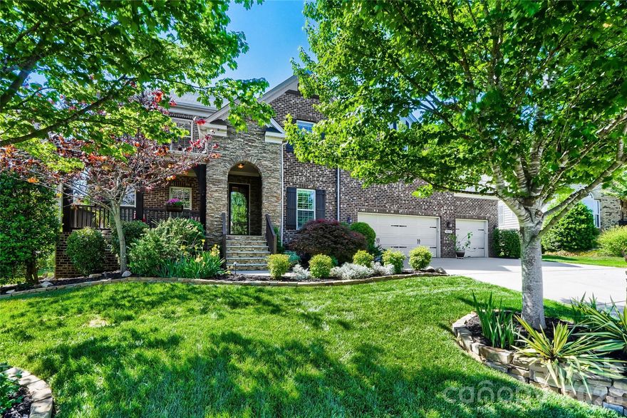 Welcome to 10636 Rippling Stream Dr. NW, Concord, NC, a stunning and highly sought-after Alpine Plan by Shea Homes, offering a rare combination of luxury upgrades, thoughtful design, and an exceptional location. Ideally positioned just 30 minutes to Uptown Charlotte, 20 minutes to Birkdale Village, and 15 minutes to Lake Norman, this 4 bed/ 3.5 bath home provides convenient access to premier shopping, dining, and outdoor recreation while enjoying the comfort of a well-established community. Located within the top-rated Cabarrus County Cox Mill school district, this property adds even more value for those seeking both quality and convenience.

From the moment you arrive, the home’s impressive curb appeal is highlighted by manicured landscaping, custom exterior lighting, and a welcoming covered entry. Inside, the open and airy floor plan is enhanced by plantation shutters throughout, creating a refined aesthetic with added privacy and energy efficiency. The main living areas feature custom built-in bookshelf units in the office, living room, and loft, blending functionality with elevated design.

The kitchen is both stylish and practical, featuring granite countertops, abundant cabinetry, and upgraded Shelf Genie pull-out drawers and plate organizers for effortless organization. It opens seamlessly into the main living space, where soaring ceilings, natural light, and a stone-accent fireplace create an inviting atmosphere ideal for both everyday living and entertaining.

The spacious primary suite serves as a private retreat, complete with custom Closet by Design walk-in systems, including thoughtfully designed shelving and drawers. Every additional bedroom also features upgraded closet systems, ensuring optimized storage throughout the home.

Step outside to experience one of the home’s most impressive features—a huge screened-in, covered pergola with a paver patio and circular seating area, designed for year-round enjoyment. With a built-in gas line for grilling, ambient lighting, and a serene backyard setting, this outdoor space is perfect for entertaining or relaxing evenings. The seven-zone irrigation system, enhanced pressure pump, and professional landscaping make maintaining the yard both easy and efficient.

Additional upgrades include a custom Closet by Design three car garage with Trex Tile flooring, a 220V EV charging outlet, bonus room wired for surround sound, attic fan, paver walkway, and storm doors for added comfort and convenience.

Residents of the Winding Walk community enjoy outstanding amenities, including an outdoor pool with clubhouse, tennis courts, basketball courts, playgrounds, and scenic walking trails, offering a lifestyle that extends well beyond the home itself.

This is a rare opportunity to own a meticulously upgraded home in a prime Concord location near Charlotte’s most sought-after destinations. Don’t miss everything 10636 Rippling Stream Dr. NW has to offer.