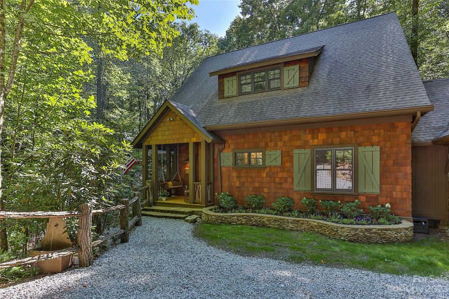 Picture the quintessential storybook cabin in the woods and you’ll have a clear view of this charming home. No detail has been overlooked in the extensive renovations that were completed in the past year. Updated kitchen, bathrooms, light fixtures, high-end carpet, new water heater, firepit area, and more. Centrally located less than 10 minutes to the center of Cashiers with an abundance of choices for dining and entertainment and just 30 minutes from main street Highlands with a plethora of boutiques, restaurants, and a brand new performing arts center. Sapphire is a beautiful area surrounded by plush forests, waterfalls, hiking trails, and lakes. Homeownership comes with access to all the Sapphire Valley amenities including tennis, pickle ball, indoor and outdoor swimming pools, playground, putt-putt golf, and access to Fairfield Lake. Located just an hour from the Asheville airport makes this location super convenient.