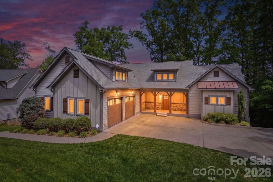 Tucked away on a quiet cul-de-sac, 113 Jami Wind Ct offers a rare blend of privacy, craftsmanship, and convenience  and only 2 miles from Lowe’s corporate headquarters.This custom-built Craftsman fiber cement ranch with a full basement is designed for comfort and effortless entertaining. The open-concept main living area features a vaulted, beamed ceiling that seamlessly connects the kitchen, dining, and family spaces. The kitchen is both functional and stylish with black stainless LG appliances, gas range, upgraded cabinetry, and quartz countertops. Hand-scraped engineered hickory flooring runs throughout the main living areas.The primary suite offers a true retreat with a private deck overlooking the pond and a spa-like bath featuring a jetted tub with heater, dual vanities, and a makeup station. A second deck off the kitchen provides additional space to relax or entertain while enjoying peaceful views.The lower level expands the home’s versatility with two spacious bedrooms, each with a full bath, two flex rooms ideal for office, fitness, or hobbies, and extensive storage in the 781 sqft of unfinished space.Built with efficiency and durability in mind, this home has dual furnaces, two water heaters, dual water filtration systems, an 85-gallon tank, and a Carrier Infinity HVAC system. Additional highlights include Marvin Integrity fiberglass casement windows, architectural shingles, oversized gutters with covers, and an oversized garage with 9’ wide doors.This home delivers space, flexibility, and a peaceful retreat just minutes from shopping, dining, schools, and everything Lake Norman.