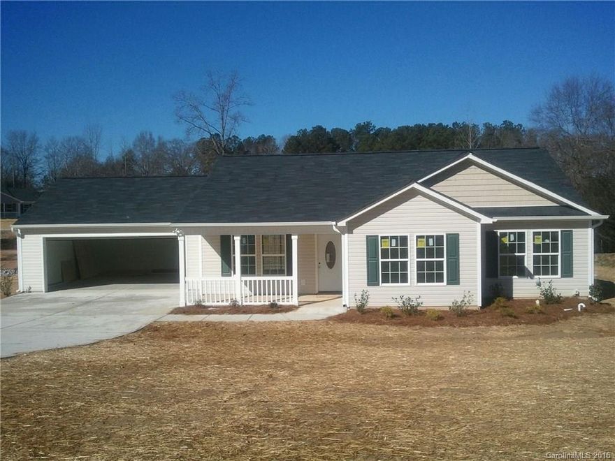 Great New Construction! 3 bedroom, 2 full bath with attached 2 car garage.