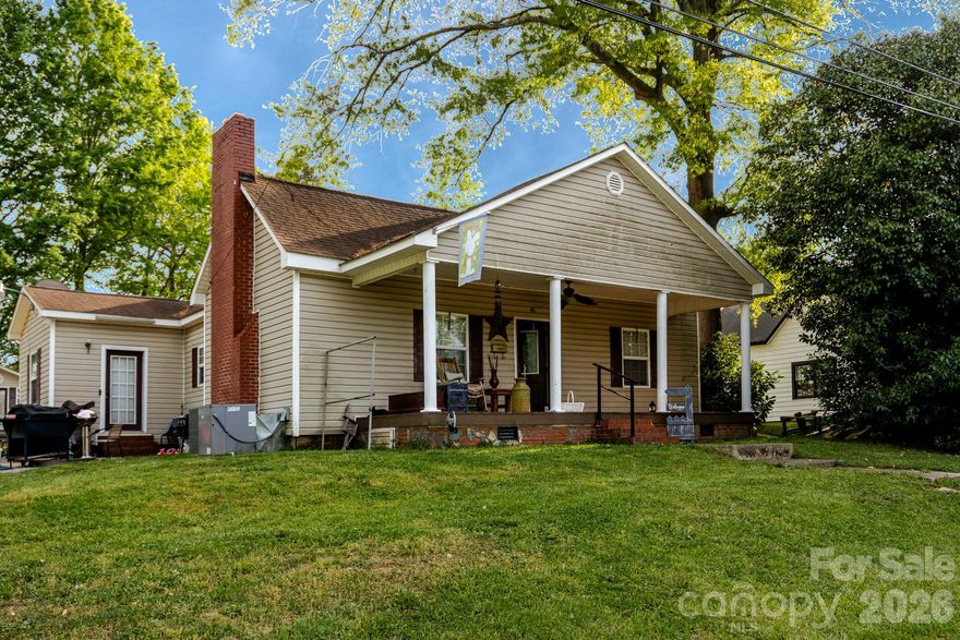 Well-located home in the heart of Bessemer City! This 1,244 sq ft property offers the convenience of in-town living with easy access to parks, downtown amenities, and city utilities. The home features 4 bedrooms and 2 full baths with a practical layout and comfortable living space. A nice outdoor shed provides additional storage for lawn equipment, tools, or seasonal items. Enjoy a central location close to everything Bessemer City has to offer.