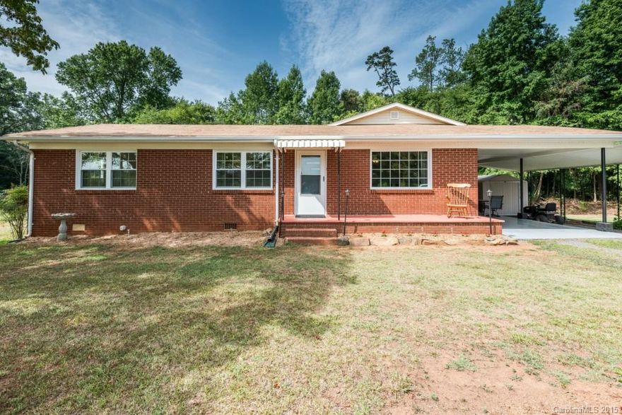 Beautifully Updated Brick Ranch on 2 Partially Wooded Acres in Waxhaw! Updated Kitchen with New SS Appliances, Cabinets, Counters, Fixtures, and Flooring. Fresh Paint, Crown and Base Moldings Throughout. Split Bedroom Floorplan offers Secluded Master Bedroom. Updated Bathrooms. New HVAC! Shed sold as is, no known problems. Enjoy Country Living Minutes from Downtown Waxhaw & Monroe!