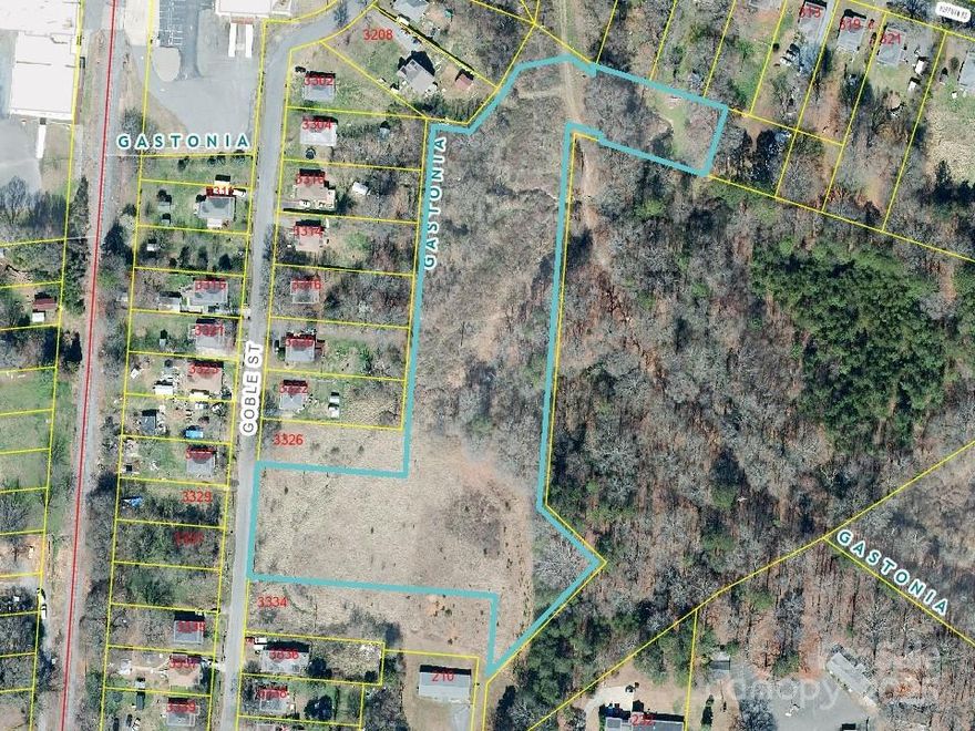 Nice Buildable, Mostly Flat Lot!  Property has been annexed with the City of Gastonia.  City water is available on street.  City sewer access available in the back of the property but septic is also allowed.  Duke Energy will have inactive power lines removed by end of February 2026.