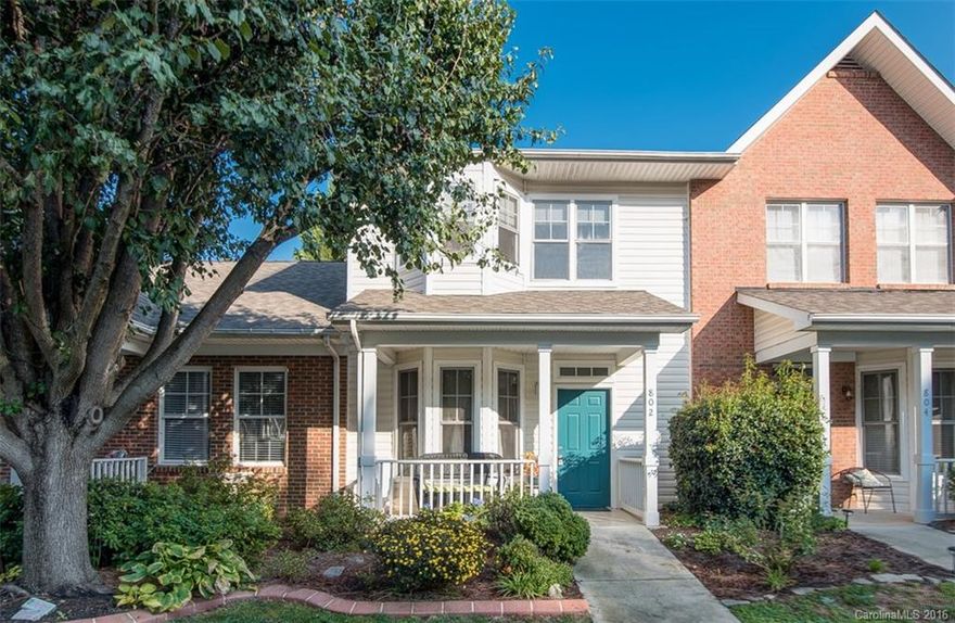 This townhome features low maintenance living at a fantastic price in the sought after fort mill school district. Enjoy gatherings in the living room in front of the fireplace, and relax on the private tiled patio out back. The kitchen breakfast bar features cabinets that are accessible from both the kitchen and dining area. The laundry room is conveniently located on the second floor. PLUS, each bedroom has its own private bathroom. $1,500 allowance for new carpets of your choice upstairs.