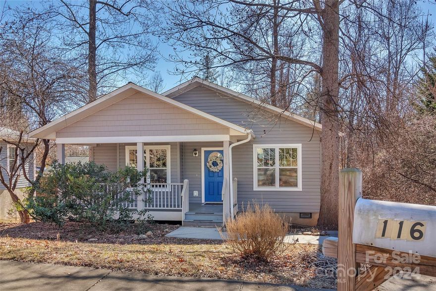 Welcome to this cozy cottage nestled in a peaceful and well-established neighborhood. With
updated vinyl plank flooring, this quaint home offers a blend of modern comfort and classic
charm. Step into the inviting eat-in kitchen, perfect for enjoying meals with loved ones. The
covered front porch beckons with rocking chairs, providing a serene spot to unwind and soak in
the tranquility of the surroundings. Conveniently located adjacent to the Enka Youth Sports
Association, this home offers easy access to recreational activities and community events. Its
proximity to both I-40 and I-26 ensures effortless commuting and travel.