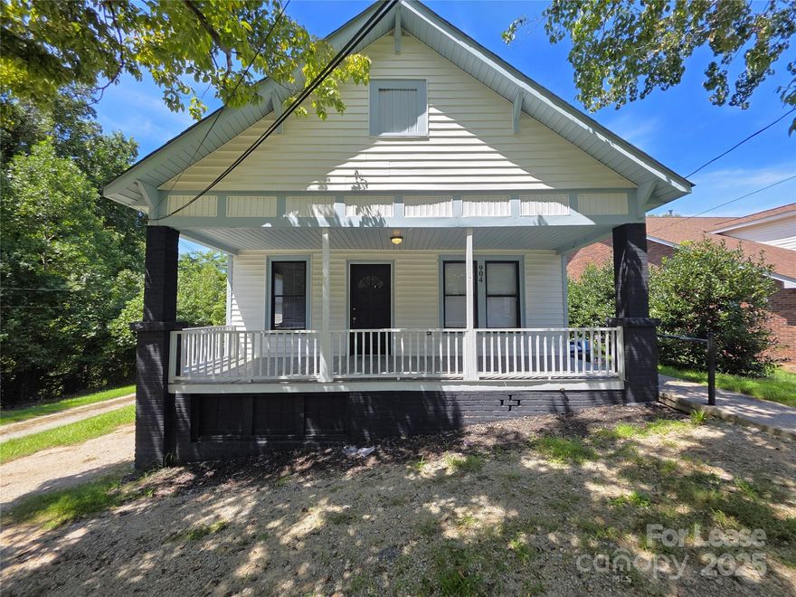 Cute 2 bedroom, 1 bathroom cottage that sits elevated on S. Salisbury Ave (Hwy 29) across the street from the NC Transportation Museum. Enjoy the large 8'x26' front porch. Original wainscotting in living room & kitchen. The original (non-operating) fireplace adds charm and has a mantle and surround. Original refinished hardwood floors! There is a new Jack & Jill bathroom is between the bedrooms! The kitchen has new cabinets & subway-style tile backsplash and will accommodate a small dining area.

No Smoking. No Section 8. Small pets accepted on a case by case basis. Deposit starting at $1295 (pending strength of application).  Tour home at your convenience without having to make an appointment. Register with Rently for the lockbox code. All applications must be submitted online on our website. Each adult applicant 18yrs and older living in the home will be required to pay a $65 non-refundable application fee.