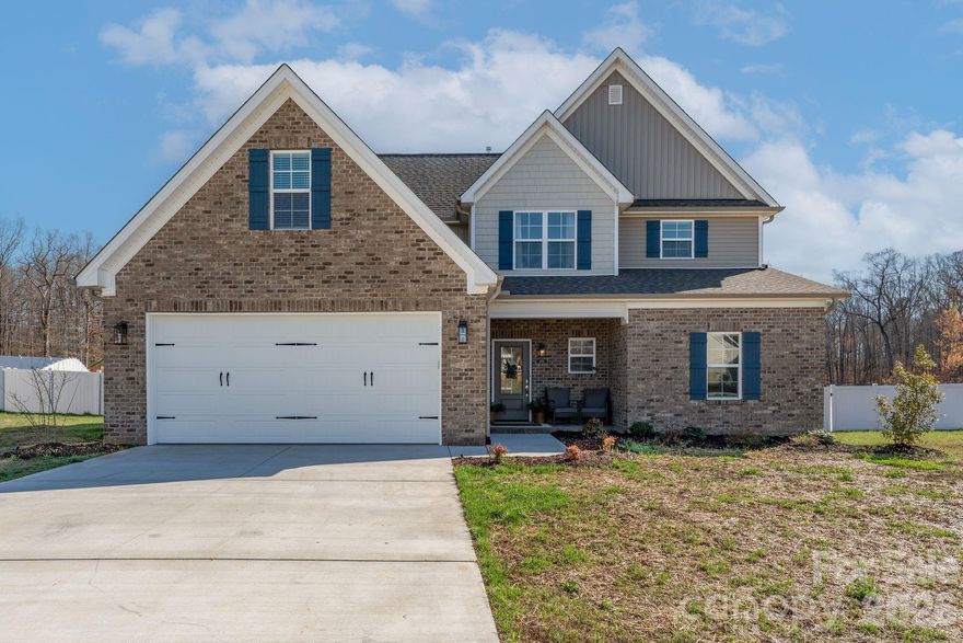 Located in the popular North Davidson school district, this like-new 2024 construction built by CG2 Homes offers modern design and functional living! This 4 bedroom, 3.5 bathroom home features an open-concept floor plan perfect for everyday living and entertaining. The kitchen includes a large center island, abundant cabinetry, and a spacious walk-in pantry. The primary suite on the main level creates a private retreat and allows for true main-level living, with a large laundry room conveniently located on the main floor. Each bedroom offers direct access to its own ensuite bathroom, providing comfort and privacy for family members or guests. Upstairs you’ll find additional bedrooms, a versatile loft area, and a bonus room ideal for a home office, media room, or playroom. Situated on a large cul-de-sac lot with a privacy-fenced backyard, perfect for relaxing or entertaining. Conveniently located in Northern Davidson County with easy access to Winston-Salem and Lexington.