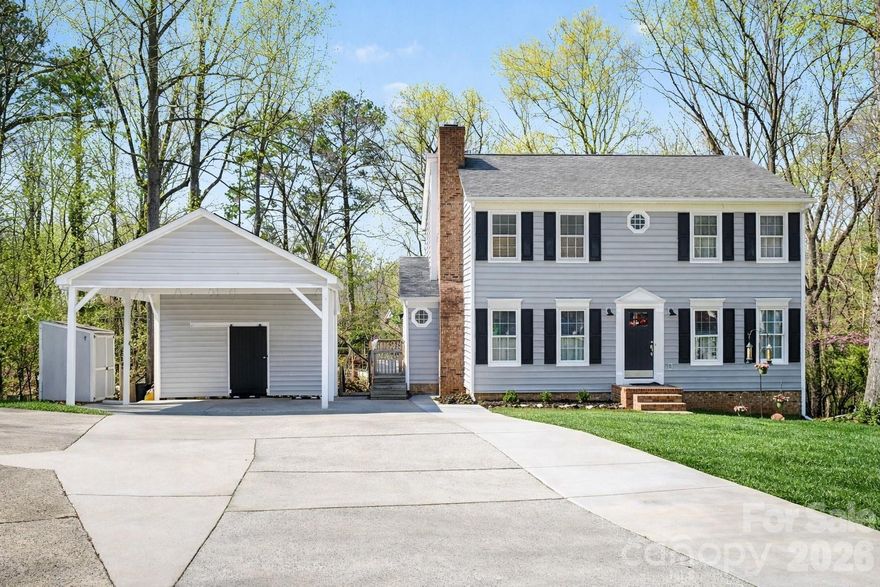 Updated home on a quiet cul-de-sac with flexible living options! Spacious bedrooms throughout, including one ideal for a home office. Finished basement with private entrance features a bedroom, full bath, and rec room—perfect for renter, guests or in-law suite.Enjoy easy access to the newly opened I-485/Weddington Road interchange, enhancing daily commute options and connectivity to shopping, dining, and major roadways.
Enjoy peaceful, country-style living just minutes from shopping, dining, and recreation. Optional HOA. Recent updates include roof (2010), dual HVAC (one replaced ~5 years ago), new sump pump with warranty, and updated basement bath. Carport with workshop and electrical.

Priced to sell!