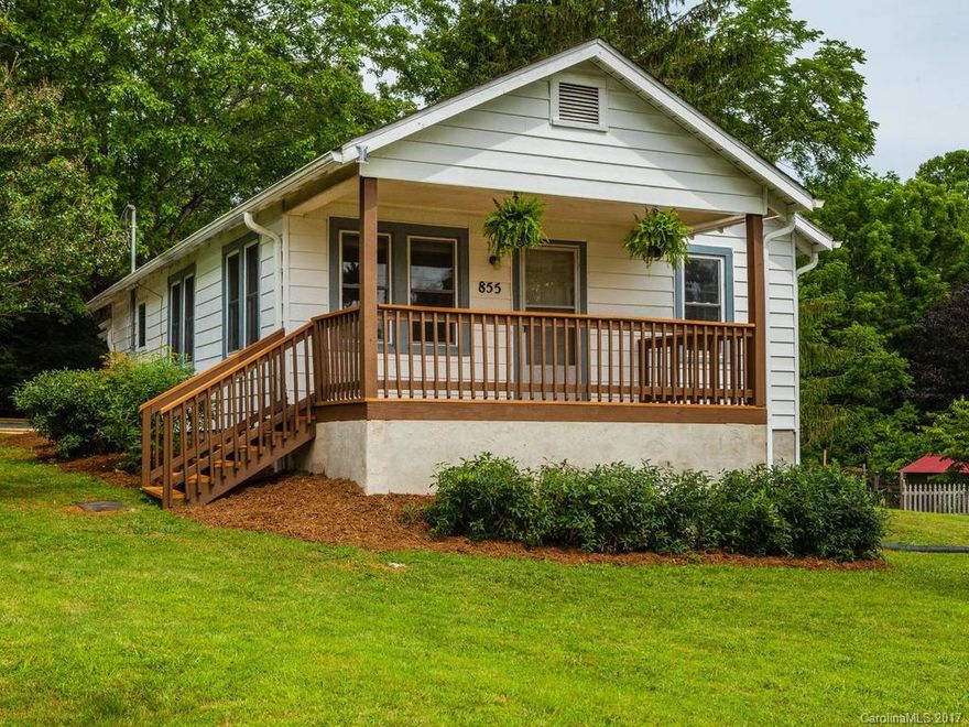 Location, Location, Location! Don't miss this completely renovated 3 bedroom, 2 bath home located on a corner lot. Newly remodeled kitchen, bathrooms, floors, fresh paint and appliances. Partially fenced level yard, great for gardening. New gravel driveway. Freshly painted front porch and back deck,Vinyl siding,This home is move-in ready and will not last long.City Water & Sewer located close to town and shopping. Older home 3 BR does not have closet. Hydrangea does not convey, & Home warranty!