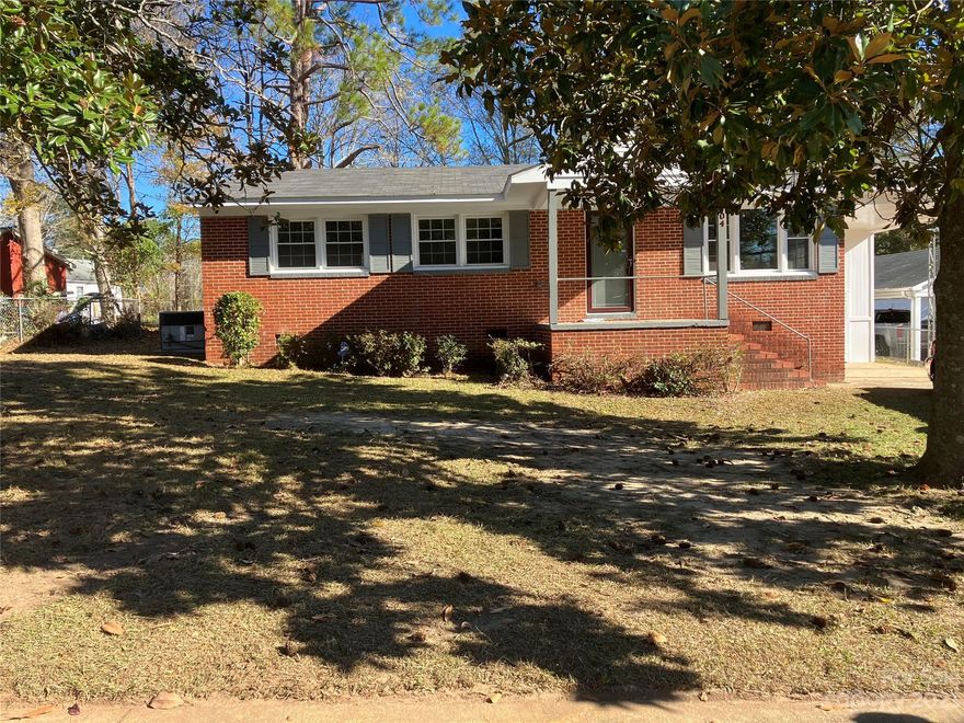 Welcome Home to this recently updated 3 Bed/1 Bath brick home in Cheraw, SC. Cheraw is a charming town with a rich history and welcoming community that seamlessly blends history and community spirit. This home is located minutes away from amenities in Cheraw and Cheraw State Park and less than 2 hrs from Myrtle Beach,SC.  The home features refinished hardwood floors throughout, fresh paint through the entire home, updated kitchen to include kitchen cabinets, luxury vinyl flooring and new appliances with a completely renovated bathroom.  Do not miss this opportunity to call this HOME!