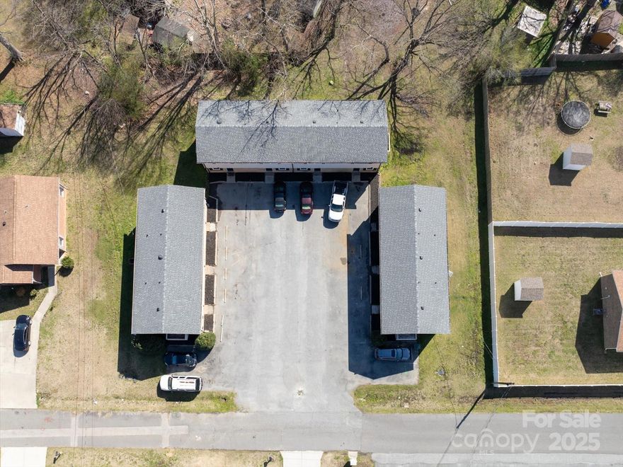 Investment opportunity to own three buildings with 10 units in Marshville. Each unit has 2 bedrooms and 1.5 bathrooms.  Four of the units have been recently renovated.