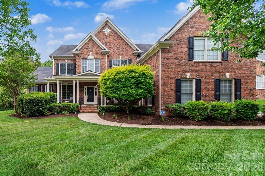 Step inside this stunning all-brick estate offering over 5,800 square feet of beautifully designed living space, where timeless elegance meets resort-style comfort. From the moment you arrive, you’ll be captivated by the home’s stately presence, meticulous craftsmanship, and thoughtfully designed layout perfect for both everyday living and entertaining.  Inside, expansive living areas are filled with natural light and refined finishes, creating a warm yet sophisticated atmosphere throughout. The spacious floor plan offers generous room for gathering, relaxing, and hosting, with seamless flow from one space to the next.  Outdoors is where this home truly shines. Your private backyard retreat features a large pool and hot tub surrounded by plenty of space to lounge and unwind. The showstopping covered cabana is designed for year-round enjoyment, complete with a built-in grill, sink, and cozy fireplace—ideal for entertaining guests or enjoying quiet evenings at home.  This exceptional property offers the perfect blend of luxury, comfort, and outdoor living—an incredible opportunity to own a true retreat.