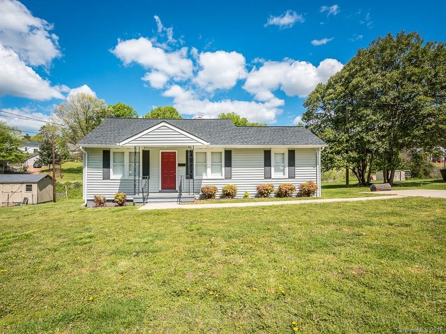 Charming ranch located on 0.37 acres! Fantastic deck out back is perfect for enjoying the outdoor views or entertaining a good # of guests outdoors. Home features 3 full beds & 1 full bath.  Gleaming hardwood floors spread throughout entire home.  Neutral paint throughout allows for endless decorating possibilities. 2 washer & dryer hook ups. One in a bedroom & 1 in the kitchen. Kitchen features stove, microwave, & refrigerator. Schedule to see it today as it won't last long!