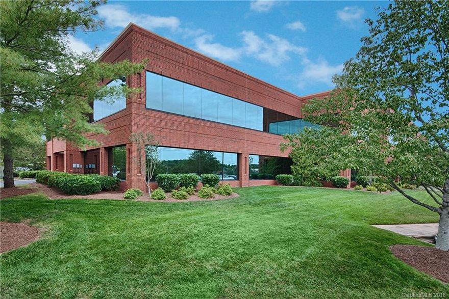 Two-story glass and brick office building located at Exit 33 of I-26. Quick accessibility to all areas of Asheville. Beautiful views, sophisticated finishes, and quality building services. Excellent environment for many business types.