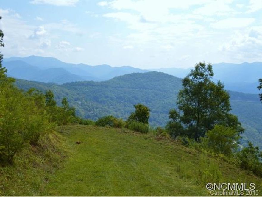 Lot 9, beautiful views on this amazing 4.6 acre parcel.One of the largest parcels with one of the best building sites available in Wildcat Cliffs.City water available,will need septic system as per all homes in this development.Gated community,paved roads.Great community of luxury homes & the views are outstanding.About 10 minutes from downtown Asheville.Robert Griffin Architect is very familiar with this property & can help assist with plans etc