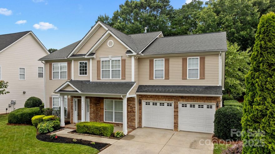 Welcome to 1504 Jekyll Ln an exceptional 6 bedroom/bonus 3 full bath home nestled on a quiet cul-de-sac in one of Waxhaw's most desirable communities!  Step inside to find brand new flooring throughout and fresh modern paint that makes this spacious home move-in ready.  The main level offers a secondary bedroom and full bath - perfect for guests or multi-generational living.  Upstairs, you'll find new carpet  and a generous primary suite featuring a spa-like bath with a new stand-alone tub, granite counters, Kohler toilet, and updated finishes in all bathrooms.  The kitchen is a chefs dream with 42" cabinets, granite countertops a center island and plenty of space to gather and entertain. Enjoy your outdoor space with a lush backyard and take advantage of community perks like a neighborhood pool and playground.  This one checks all the boxes-space, updates, location and community amenities.  Don't miss your chance to call this beautiful home yours!