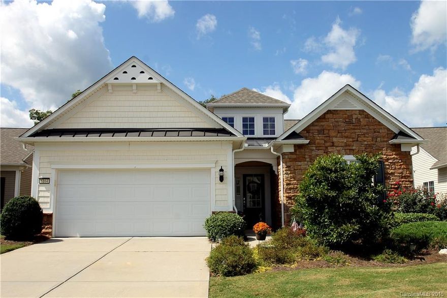 Vernon Hill w/ Sunrm & Paver Patio on Golf Course - Walking Distance to SCCL Amenities! Hardwoods throughout Living Areas. Incredible Open Floor Plan with Upgraded Stone Exterior. Custom Painted Foyer leads to Great Rm w/ Fireplace, Built In Cabinetry, & Formal Dining Area. Kitchen w/ Stainless Appliances, Granite Countertops, & Nook. Sunrm leads to Paver Patio w/ Sitting Wall & Private, Golf Course View! Master Suite & Private Bath w/ Dual Vanities, Shower, & Walk-In Closet. 55+ Comm