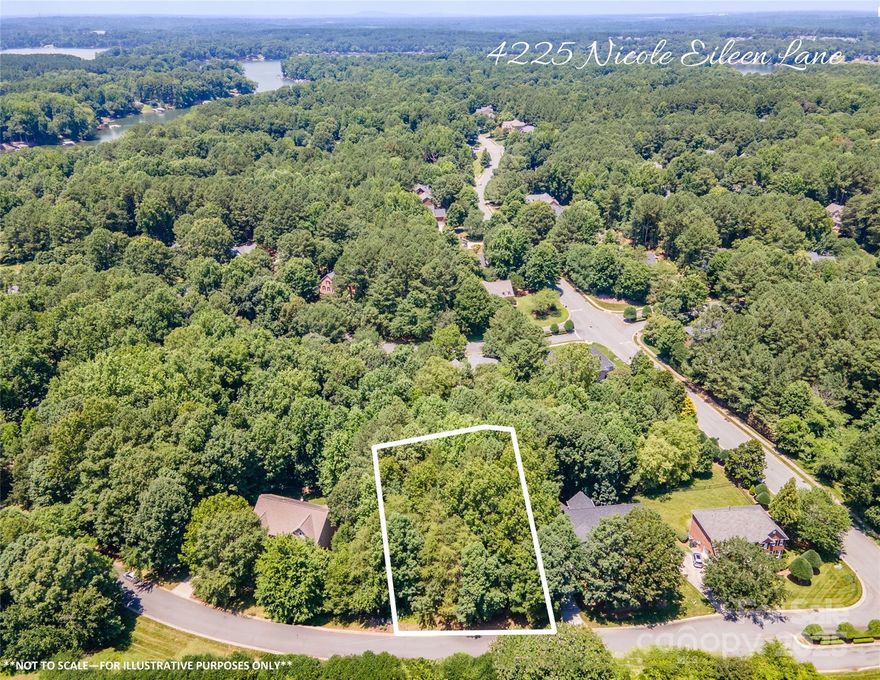Opportunity to build your dream home on one of the few remaining homesites in the award-winning Overlook community on Mountain Island Lake. This deep, wooded half-acre lot sits on a quiet cul-de-sac street and features a gentle down-slope suitable for either basement or crawl space. Overlook is a stately neighborhood with lakefront on three sides, towering hardwood trees, beautifully landscaped streets, and scenic walking trails that reflect timeless southern charm. Residents enjoy exclusive lake access with a private boat launch and dock, clubhouse, pool, playgrounds, pickleball & tennis courts, basketball court, soccer field, & dry boat storage. Just outside the neighborhood, a newly developed retail area offers a vibrant and growing mix of restaurants, shops, groceries, and other amenities. Ideally located, enjoy the convenience of a quick commute to Uptown Charlotte, CLT Airport, premier shopping, and more. Learn more at www.overlooklake.com. Welcome home to Overlook!