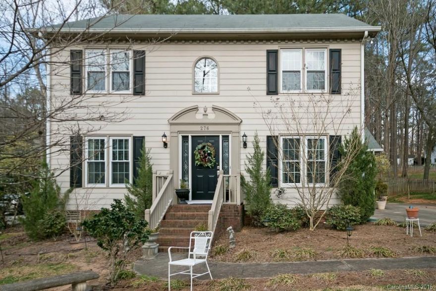 Beautiful home in a fantastic neighborhood.  Spacious yard with large deck perfect for entertaining.  Easy clean tile floor in kitchen & master bath, gleaming wood floors downstairs, opulent granite counters in kitchen; close to downtown Concord, park, schools and shopping.  This home won't last long!